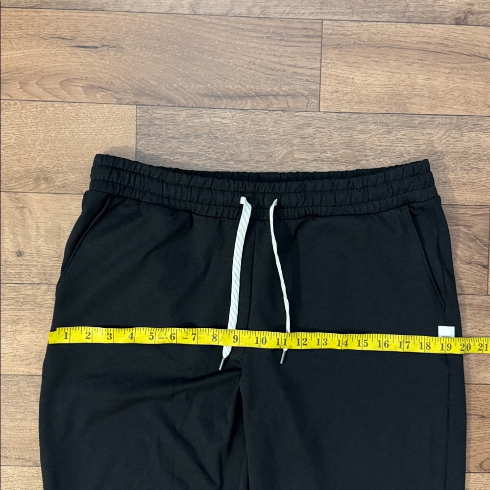 Vuori Size Large Men’s Ponto Performance Pant Black Heather Workout Training Gym - Picture 10 of 12